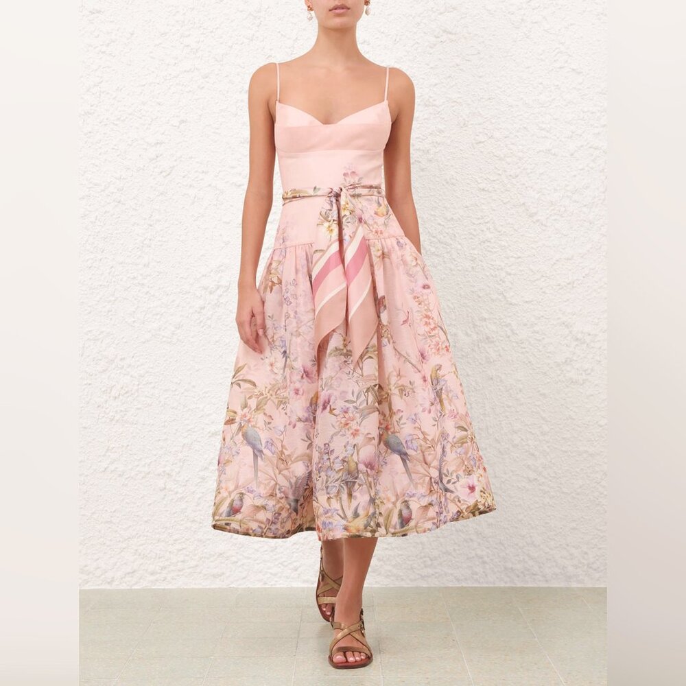 NWOT! Zimmermann Rebellion Fitted Picnic Dress